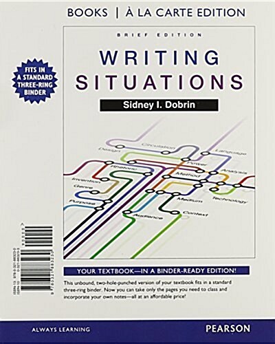 Writing Situations, Books a La Carte + New Mywritinglab With Pearson Etext Access Card (Loose Leaf, Pass Code)
