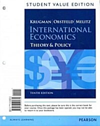 International Economics: Theory and Policy, Student Value Edition Plus New Mylab Economics with Pearson Etext (2-Semester Access) -- Access Car (Hardcover, 10)