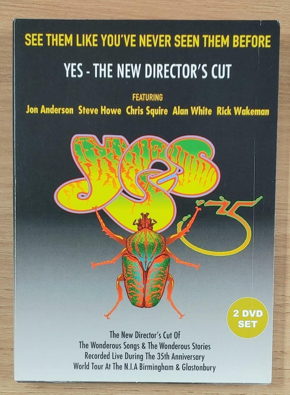 [중고] [수입반 DVD] YES – LIVE 2 DVD THE NEW DIRECTOR’S CUT NTSC CODE ALL 