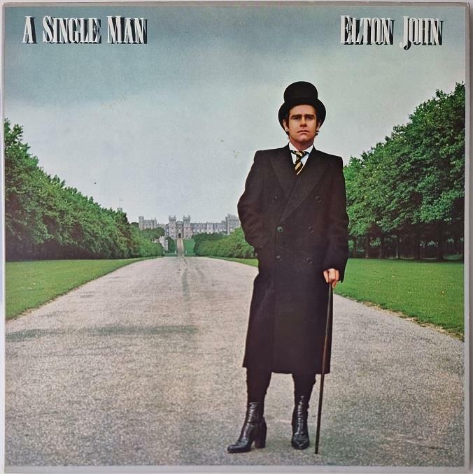 [중고] [LP] Elton John - A Single Man (GF커버)  일본반