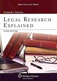 Legal Research Explained (Paperback, 3)