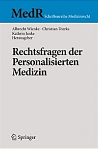 Rechtsfragen Der Personalisierten Medizin (Paperback)
