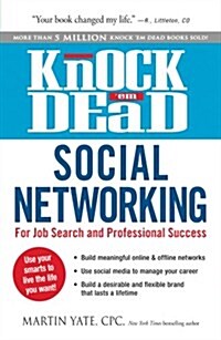 [중고] Knock ‘em Dead Social Networking: For Job Search and Professional Success (Paperback)