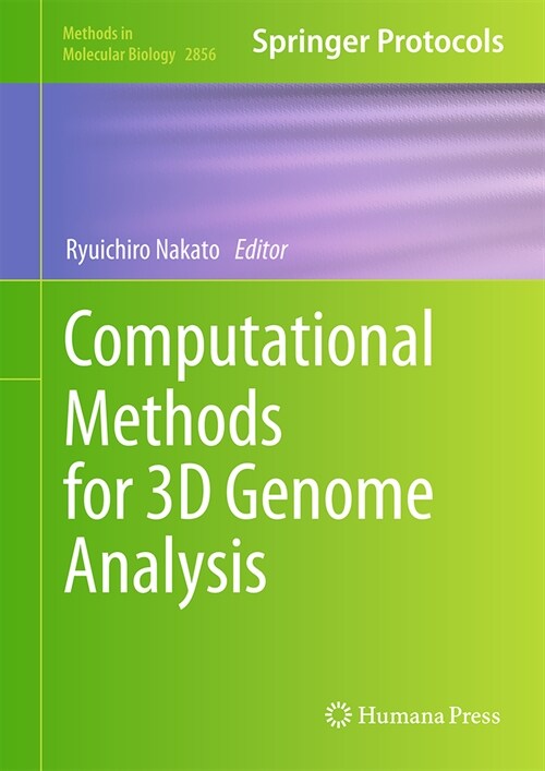 Computational Methods for 3D Genome Analysis (Hardcover, 2025)