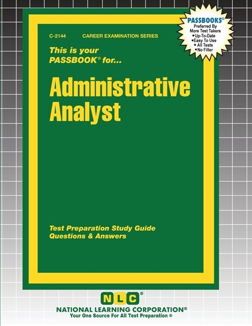 Administrative Analyst (Paperback)