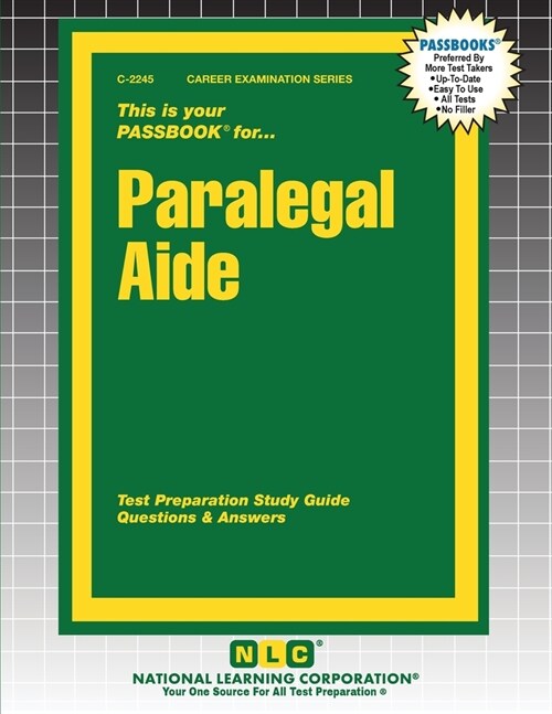 Paralegal Aide (Paperback)