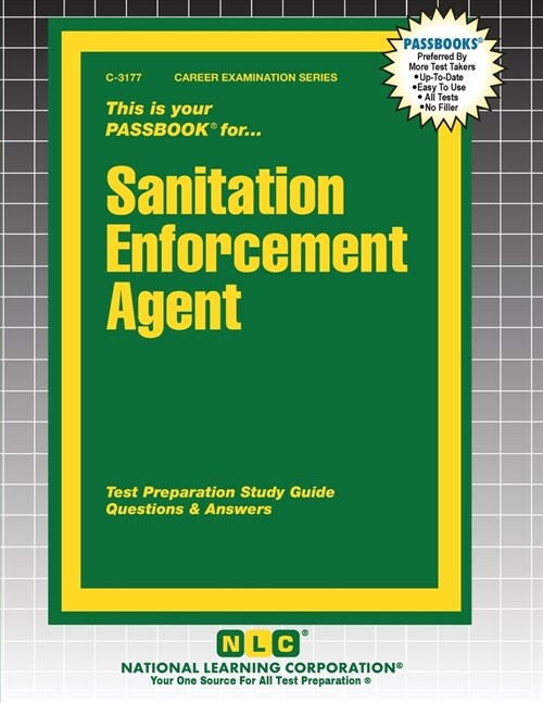 Sanitation Enforcement Agent (Paperback)