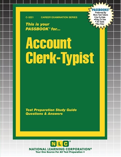 Account Clerk-Typist (Paperback)