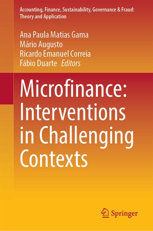 Microfinance: Interventions in Challenging Contexts (Hardcover, 2024)