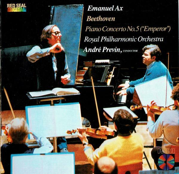 [중고] [수입-미국] Beethoven(베토벤) - 피아노 협주곡 5번(황제) : Emanuel Ax(엠마누엘 액스-피아노), André Previn(앙드레 프레빈-지휘)