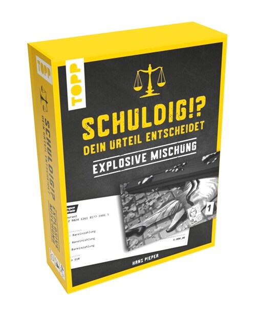 Schuldig! Dein Urteil entscheidet - Explosive Mischung. Krimispiel in 50 Karten (Game)