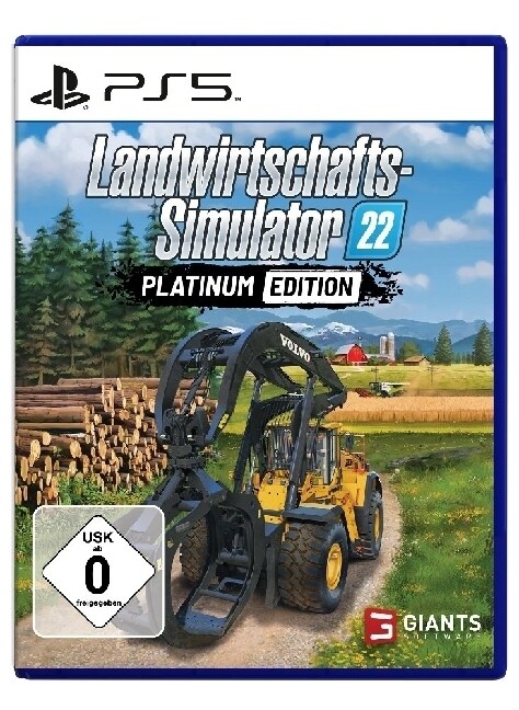 Landwirtschafts-Simulator 22: Platinum-Edition, 1 PS5-Disc (Blu-ray)