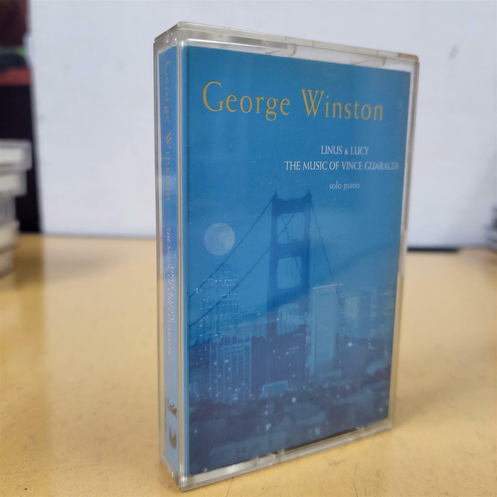 [중고] [카세트 테이프] George Winston - linus & lucy , the music of vince guaraldi <slol piano>