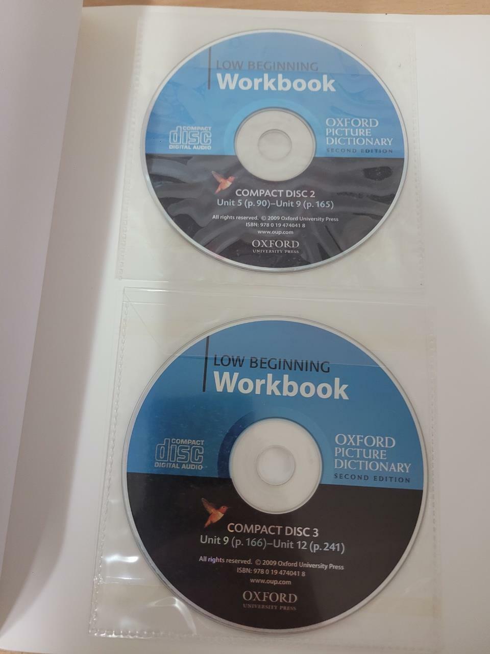 [중고] Oxford Picture Dictionary Second Edition: Low-Beginning Workbook : Vocabulary reinforcement activity book with 2 audio CDs (Package, 2 Revised edition)