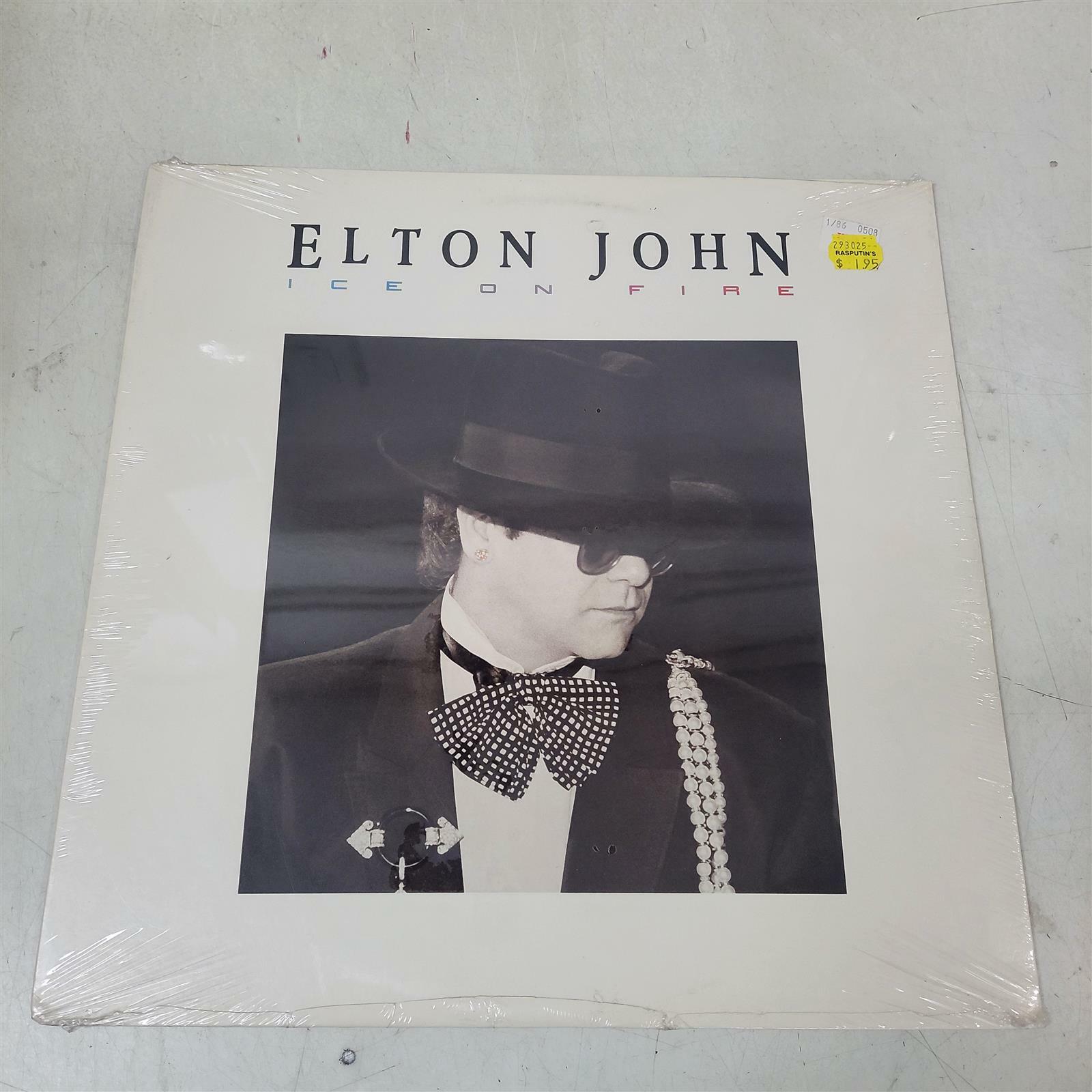 [중고] [수입LP] Elton John – Ice On Fire ...*미개봉