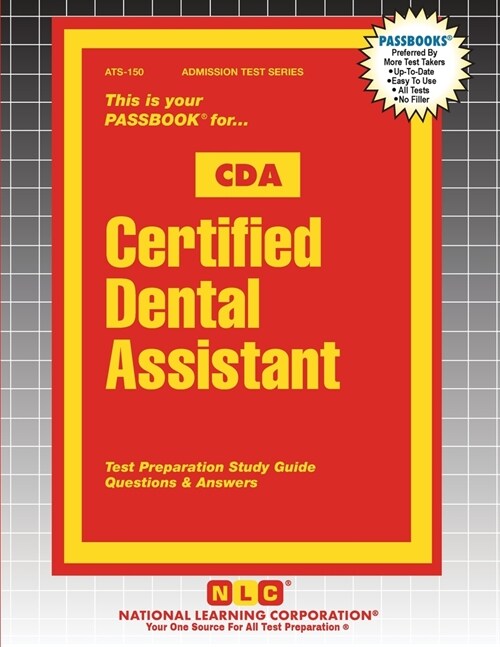 Certified Dental Assistant (CDA) (Paperback)