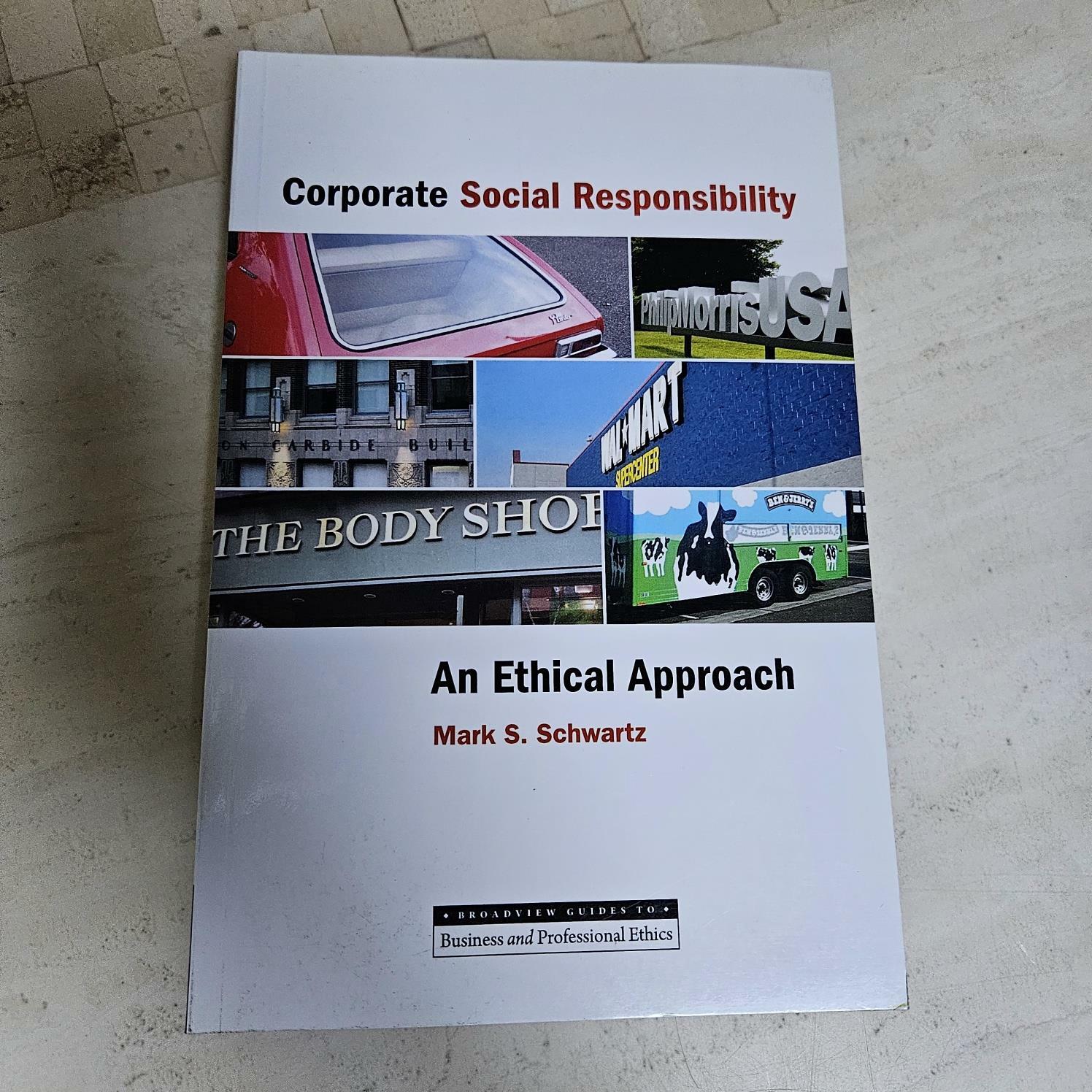 [중고] Corporate Social Responsibility: An Ethical Approach (Paperback)