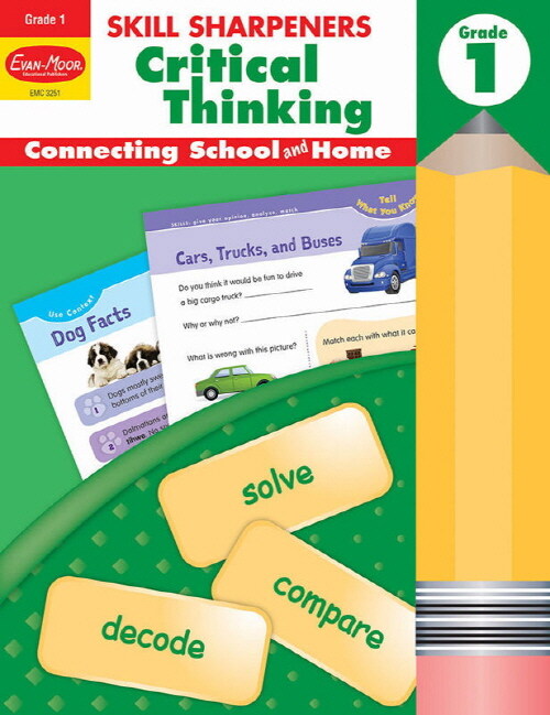 [Evan-Moor] Skill Sharpeners  Critical Thinkings 1 : Student Book (QR) (Paperback)