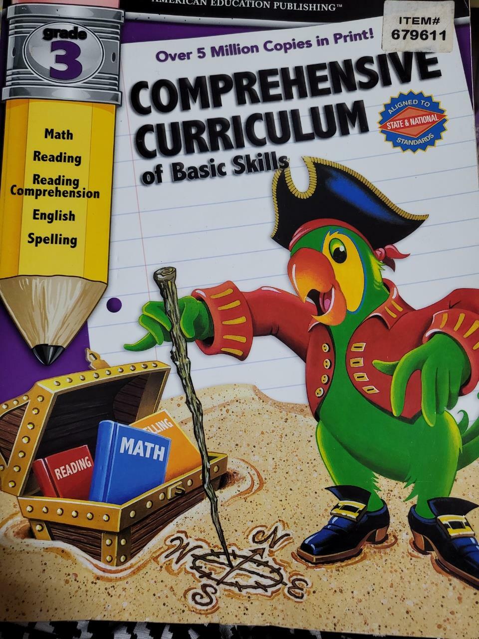 [중고] Comprehensive Curriculum of Basic Skills (Paperback, Workbook)