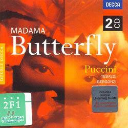 [중고] puccini / madama butterfly / serafin(2d, 수입)