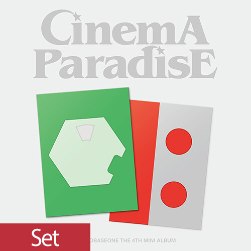 (쇼케이스 응모)[SET] 제로베이스원 - 미니 4집 CINEMA PARADISE [버전 2종 세트]