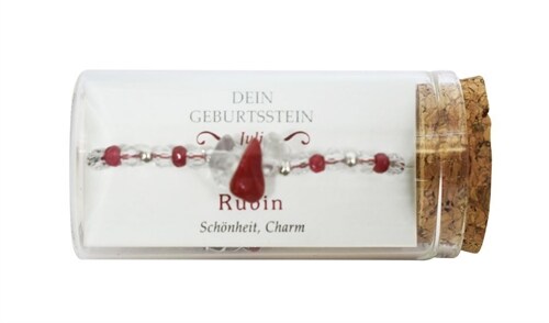 Juli Geburtsstein Armband im Glaschen (General Merchandise)