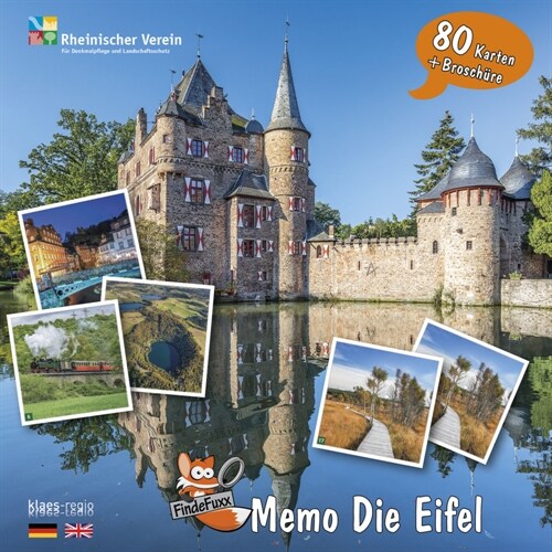 FindeFuxx Memo Die Eifel, m. 1 Buch (WW)