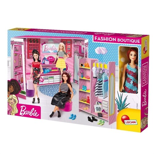 Barbie Fashion Boutique With Doll Included (In Display of 12 PCS) (Toy)