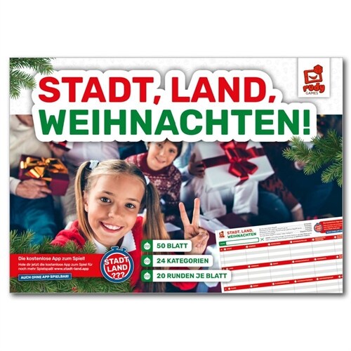 Stadt, Land, WEIHNACHTEN! (Motiv: Familie) (Game)