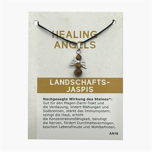 Landschaftsjaspis Minicard Healing Angels (General Merchandise)