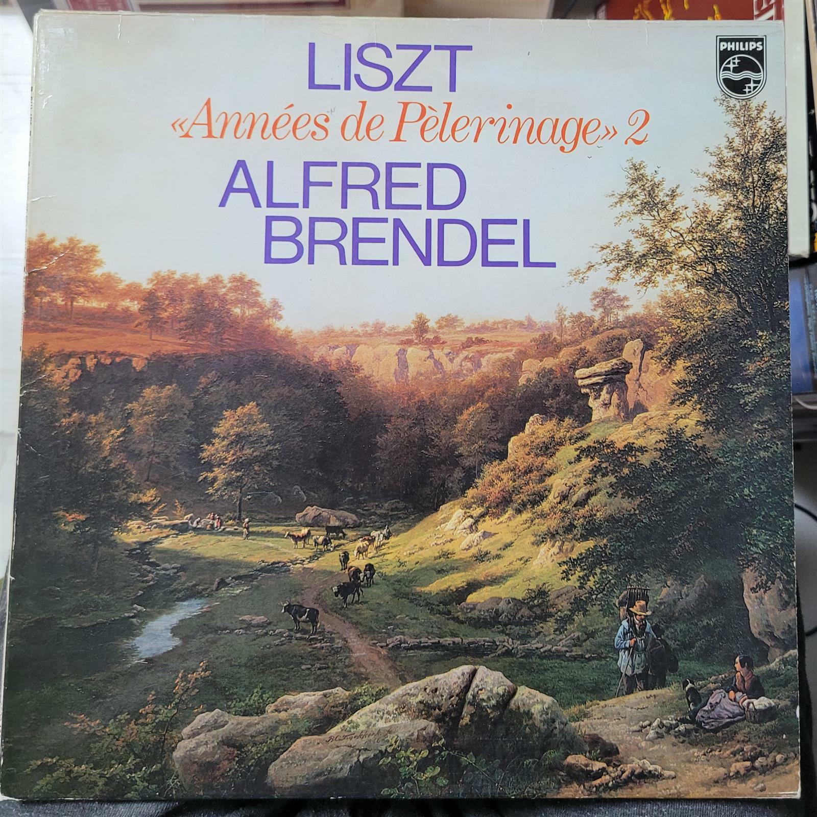 [중고] [수입][LP] Alfred Brendel -  리스트 : 순례의 해 2집 ˝이탈리아˝ (영국)