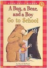 [중고] A Bug, a Bear, and a Boy Go to School (Paperback)