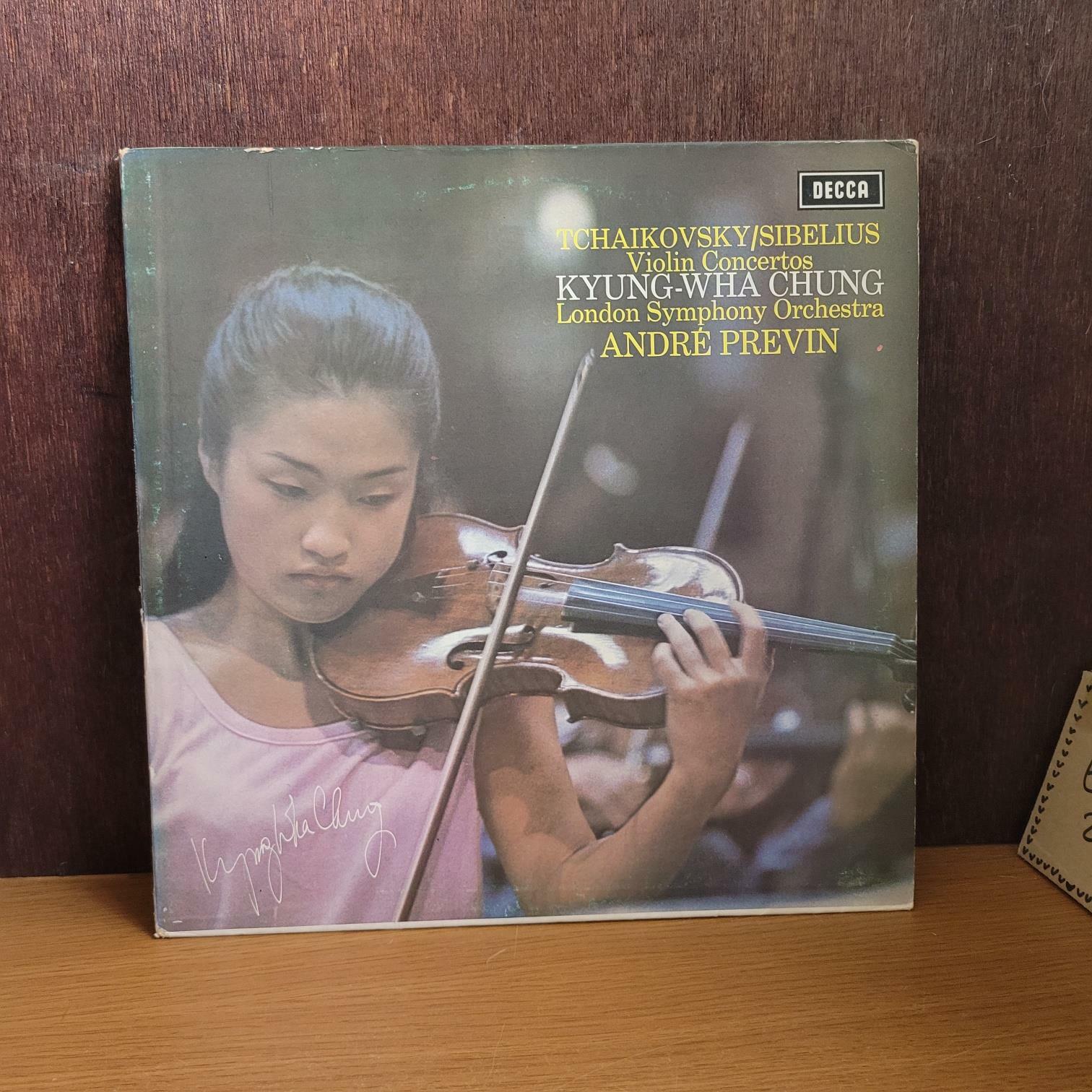 [중고] [LP] Kyung-Wha Chung Tchaikovsky / Sibelius / SXL-6493 정경화 차이코프스키 시벨리우스 바이올린 협주곡 [상급/상세란 필독]