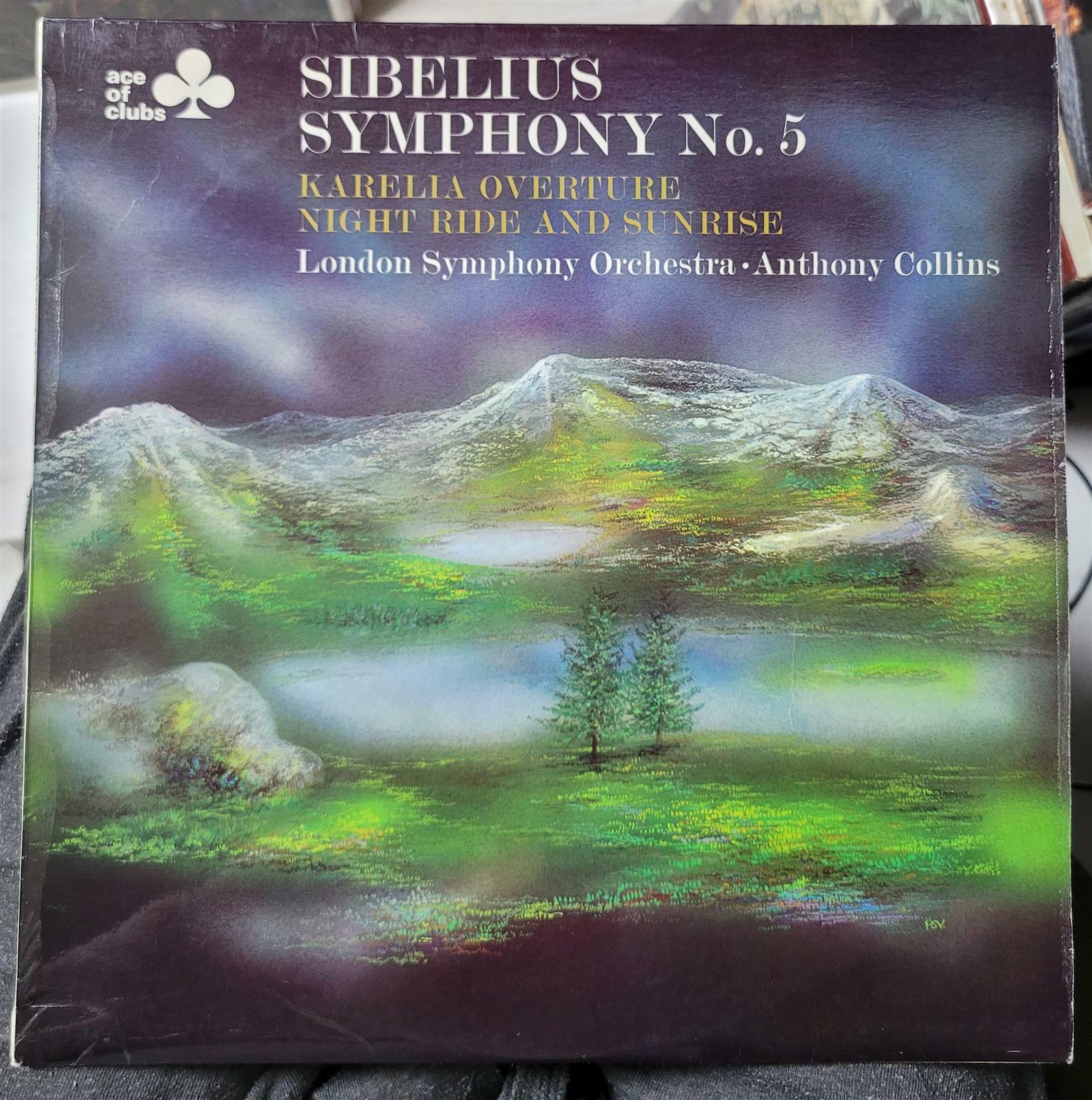 [중고] [수입][LP] Anthony Collins - Sibelius : Symphony No. 5 / Karelia / Night Ride And Sunrise (영국)(모노)