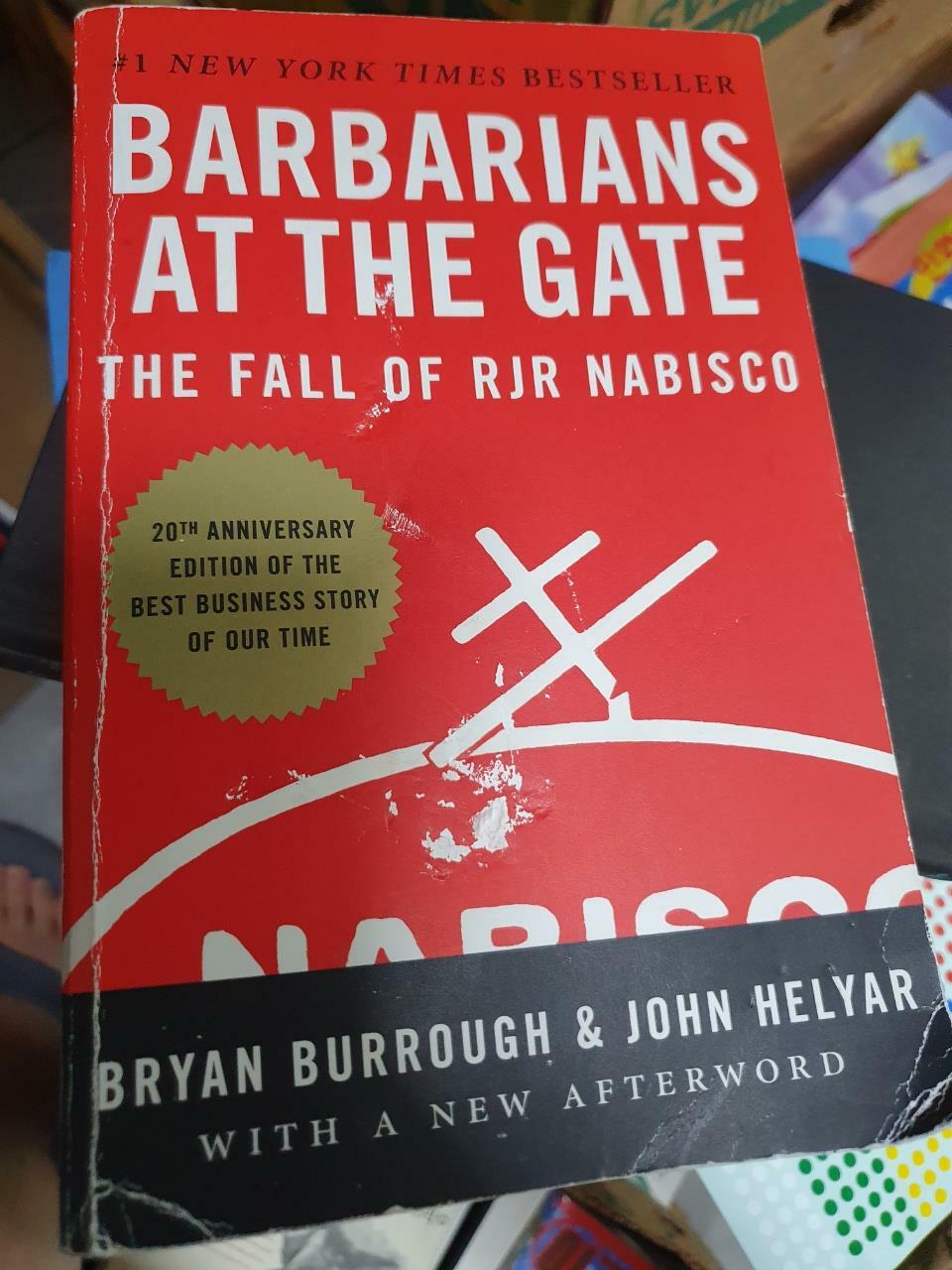 [중고] Barbarians at the Gate: The Fall of RJR Nabisco (Paperback)