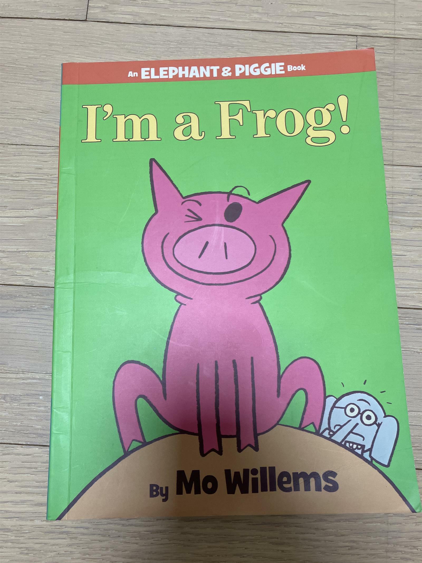 [중고] I‘m a Frog!-An Elephant and Piggie Book (Hardcover)