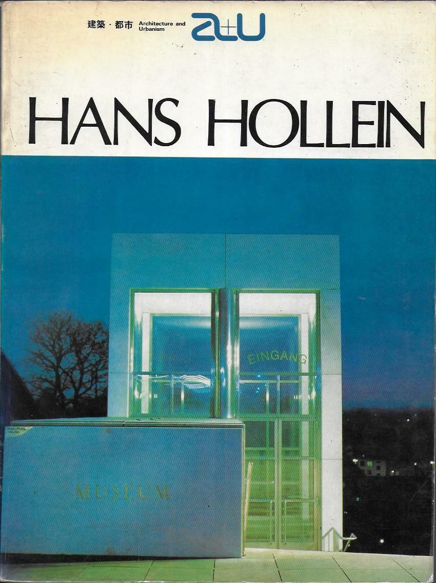 [중고] HANS HOLLEIN : 한스 홀라인 작품집 (건축과 도시 a+u)