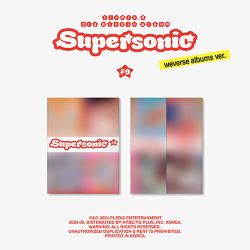 프로미스나인 - 싱글 3집 Supersonic (weverse albums ver.)[8종 중 랜덤발송]