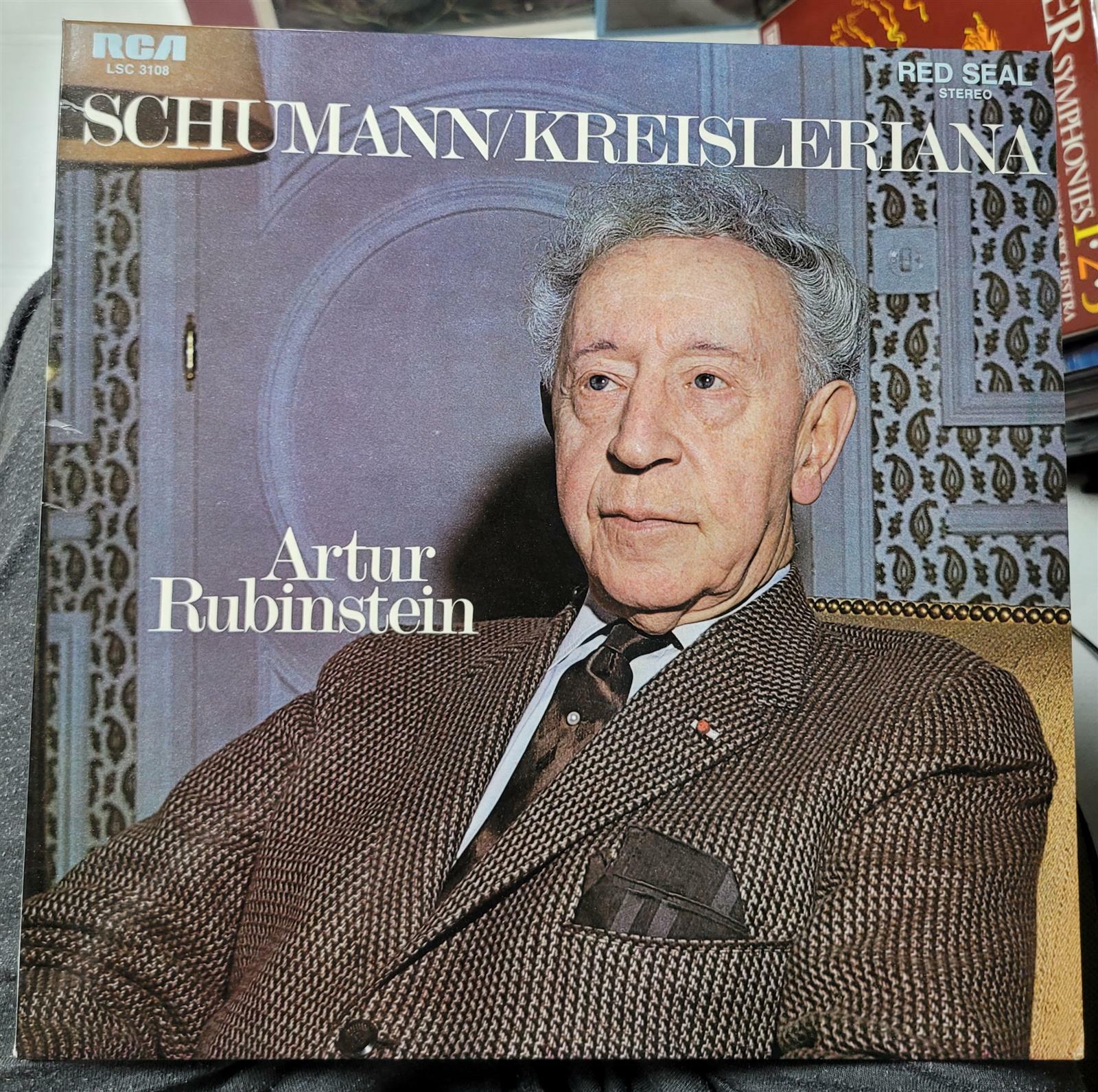 [중고] [수입][LP] Arthur Rubinstein - 슈만 : 크라이슬레리아나, 아라베스크 등 (독일)(1970)