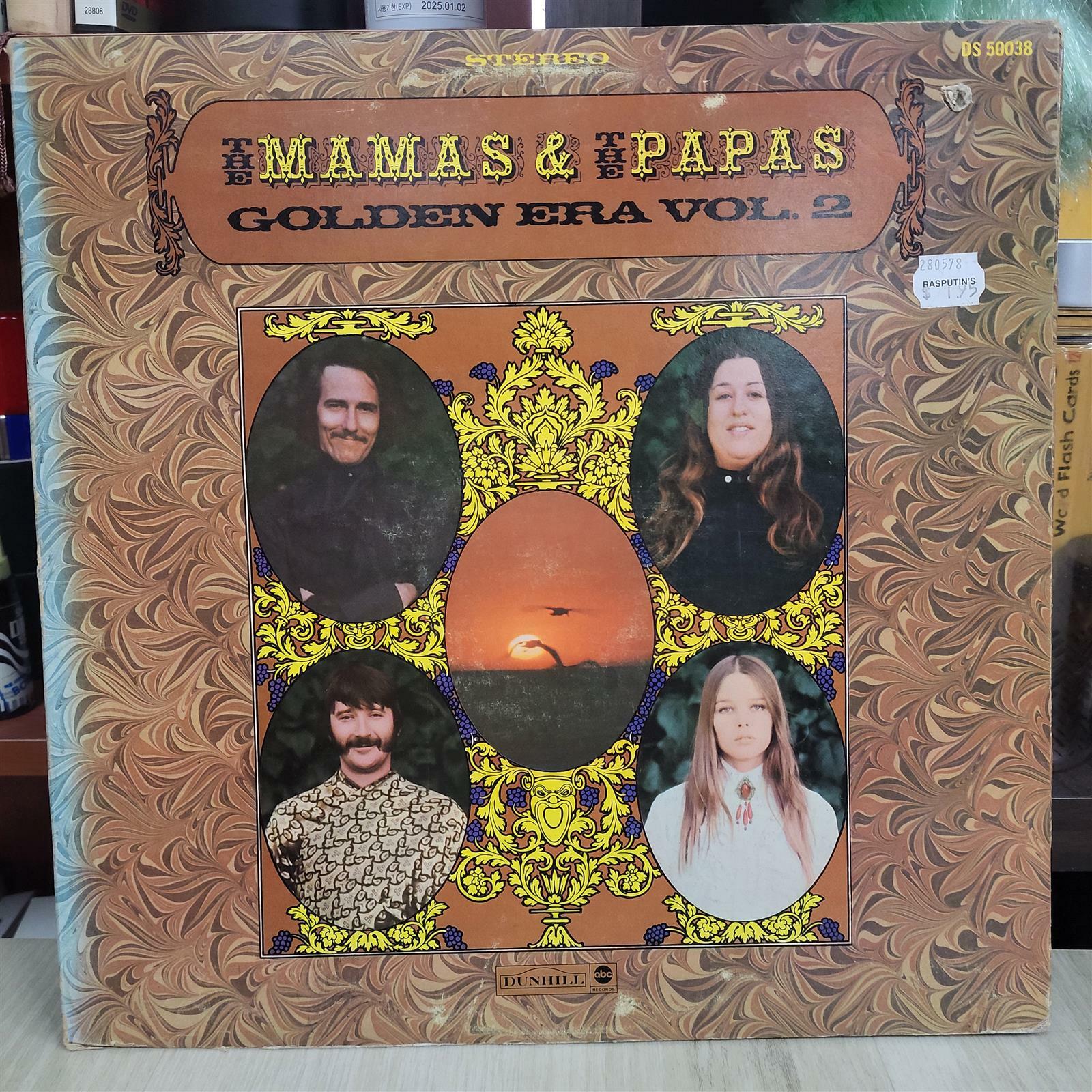 [중고] [수입 LP] THE MAMAS & THE PAPAS / GOLDEN ERA VOL. 2