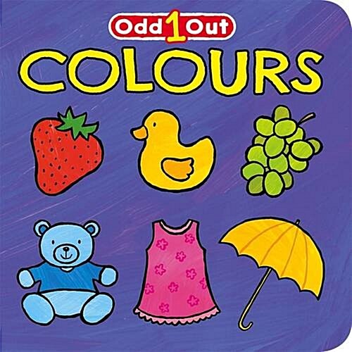 Odd 1 out: Colours (Board Book)