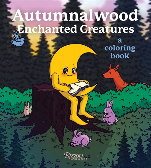 Autumnalwood: Enchanted Creatures: A Coloring Book (Paperback)