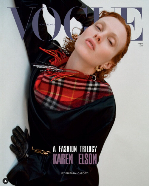 VOGUE Hong Kong 보그 홍콩 2024년 8월호 : Karen Elson