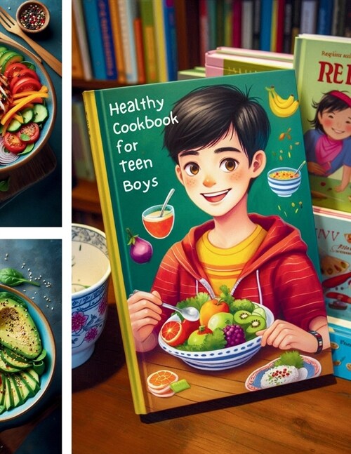 Healthy Cookbook for Teen Boys: A Guide to Healthy Eating for Teen Boys with 100+ Easy-to-Follow Recipes (Paperback)