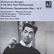 [수입] 베토벤 : 교향곡 1, 5 & 9번 [2CD]
