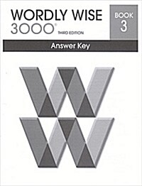 [중고] Wordly Wise 3000: Book 3 (Answer Key, 3rd Edition)