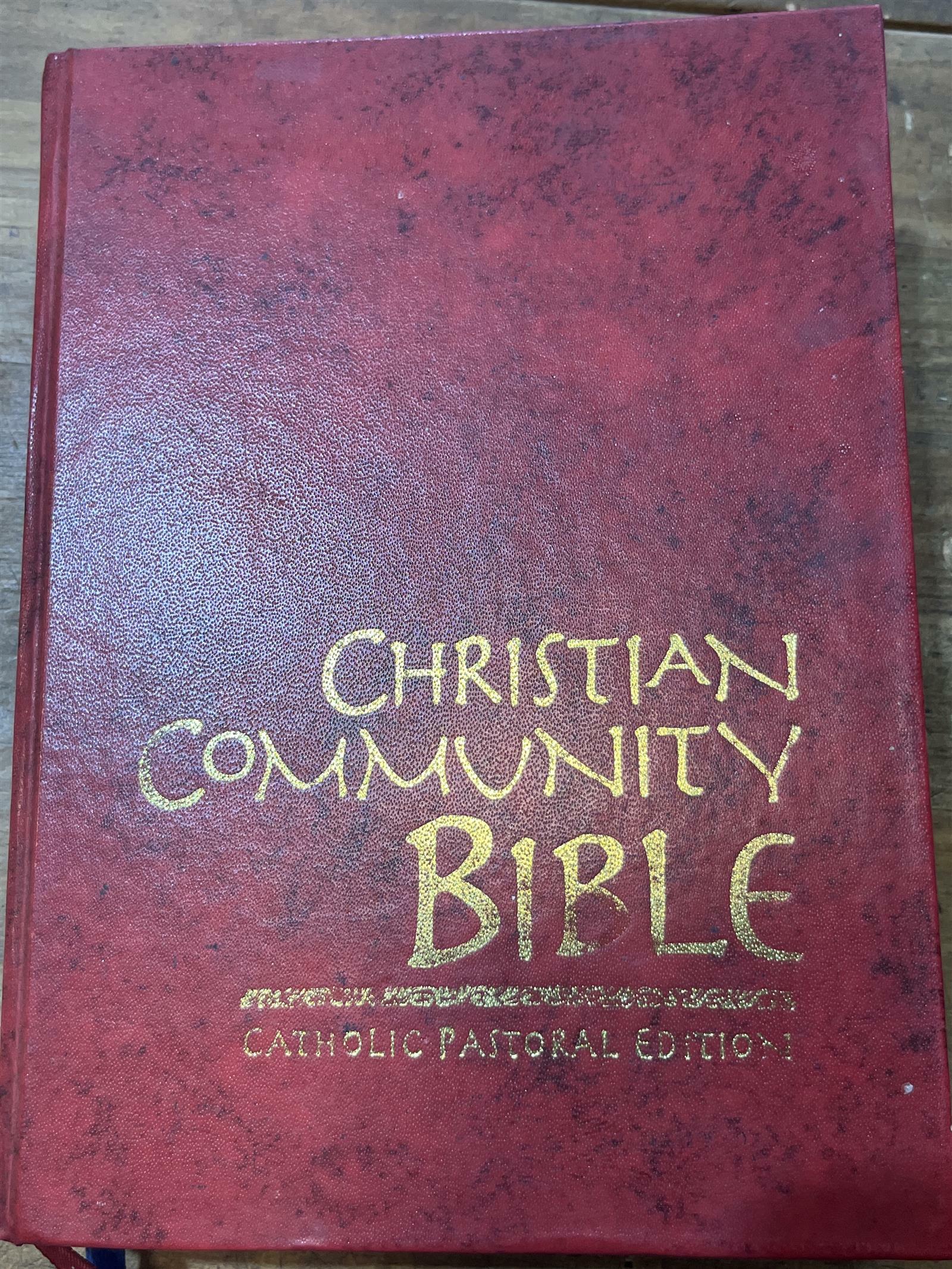 [중고] Christian community Bible (Hard cover)