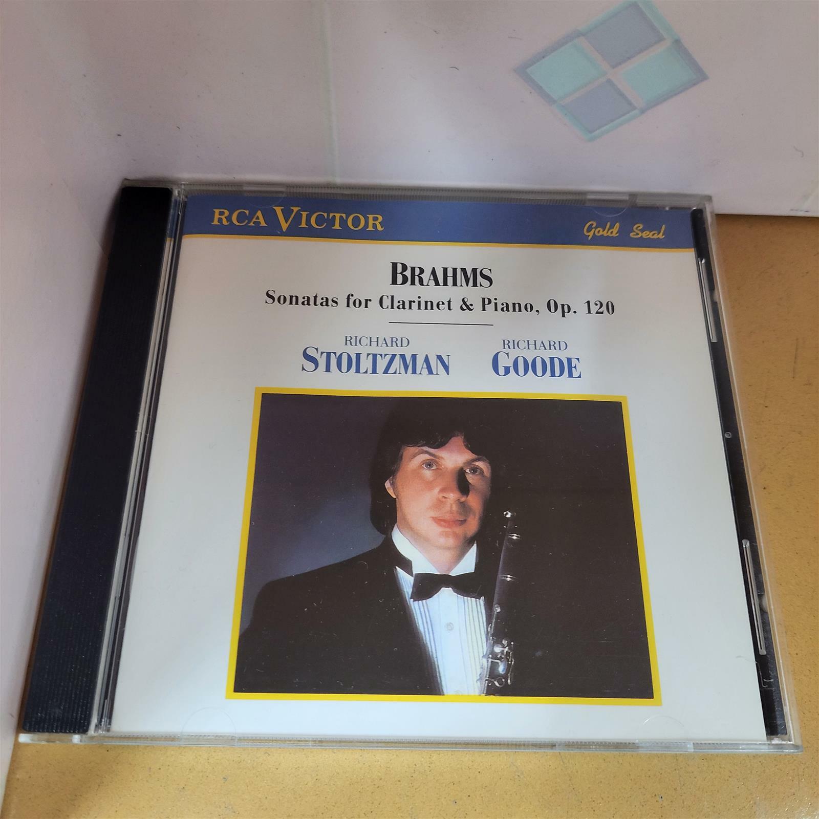 [중고] Brahms - The Sonatas For Clarinet And Piano | STOLTZMAN . GOODE