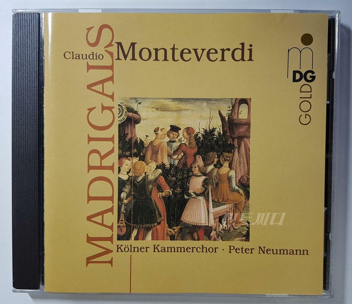 [중고] Claudio Monteverdi, Kolner Kammerchor, Peter Neumann - Madrigals