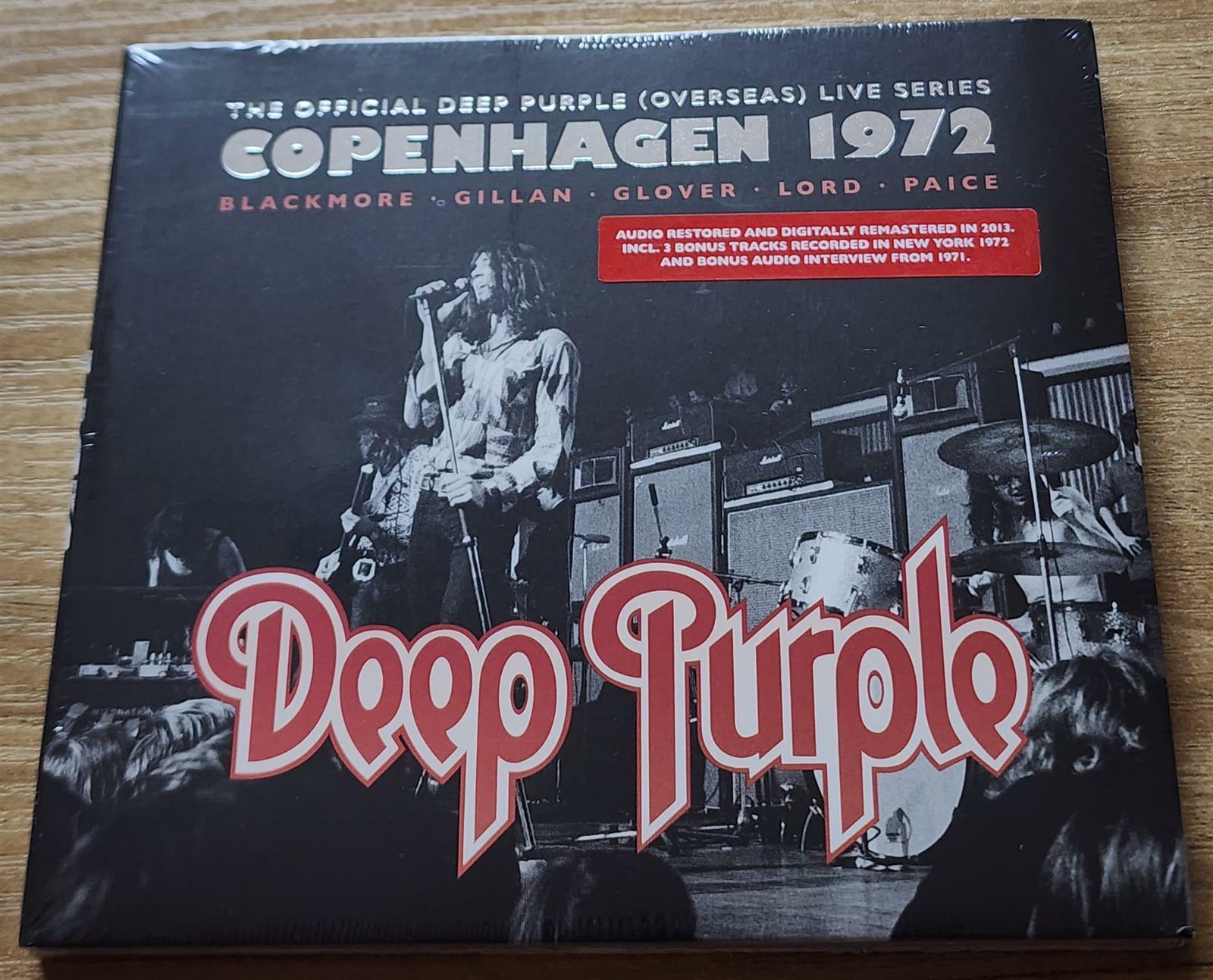 [중고] [수입] The Official Deep Purple (Overseas) Live Series: Copenhagen 1972(2CD)